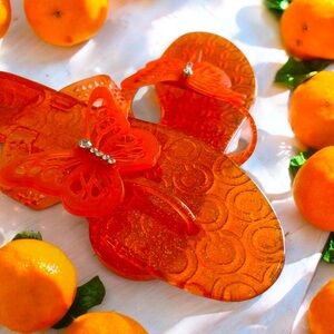 Coach Beautiful Pasarella Butterfly Sandals